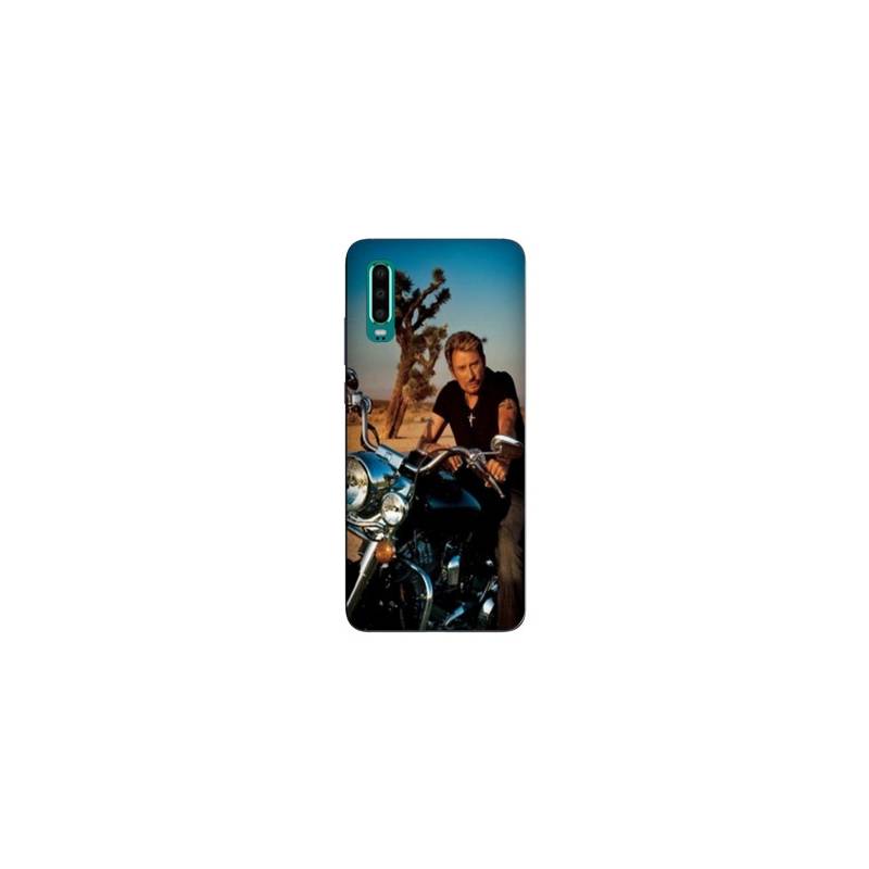 Coque Huawei P30 PRO Johnny Hallyday Moto