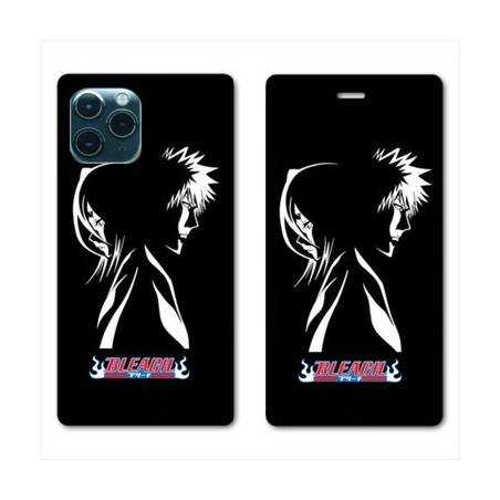 RV Housse cuir portefeuille Iphone 11 (6,1) Manga Bleach duo
