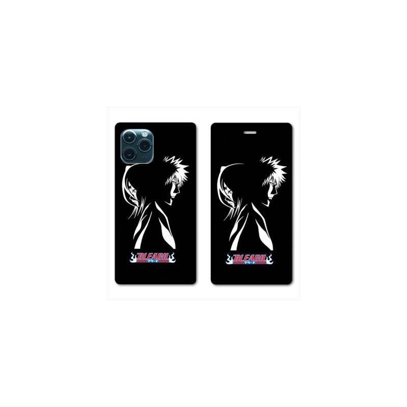 RV Housse cuir portefeuille Iphone 11 (6,1) Manga Bleach duo