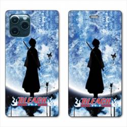 RV Housse cuir portefeuille Iphone 11 (6,1) Manga Bleach lune