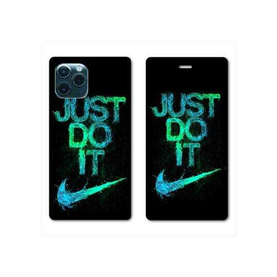 RV Housse cuir portefeuille Iphone 11 (6,1) Nike Just do it