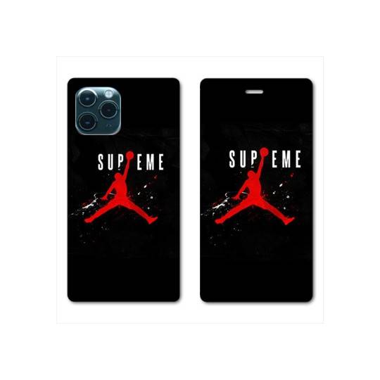 RV Housse cuir portefeuille Iphone 11 Pro (5,8) Jordan Supreme Noir
