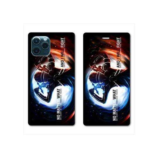 RV Housse cuir portefeuille Iphone 11 Pro Max (6,5) Manga SAO sword Art Online Fight