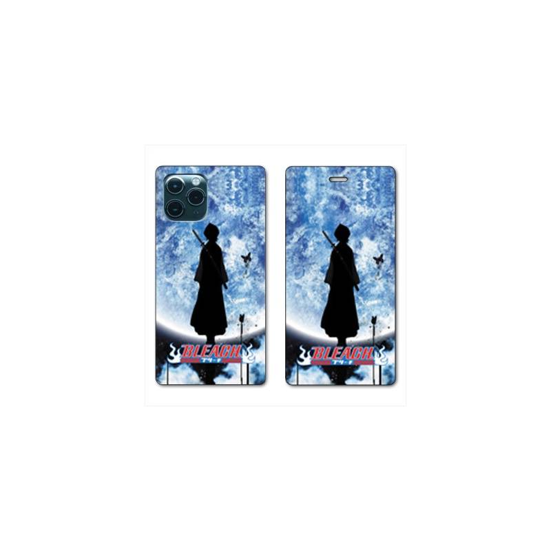 RV Housse cuir portefeuille Iphone 11 Pro Max (6,5) Manga Bleach lune