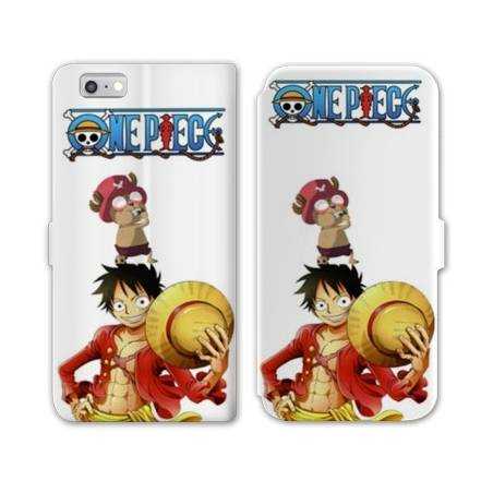 RV Housse cuir portefeuille Iphone 6 / 6s Manga One Piece Chopper