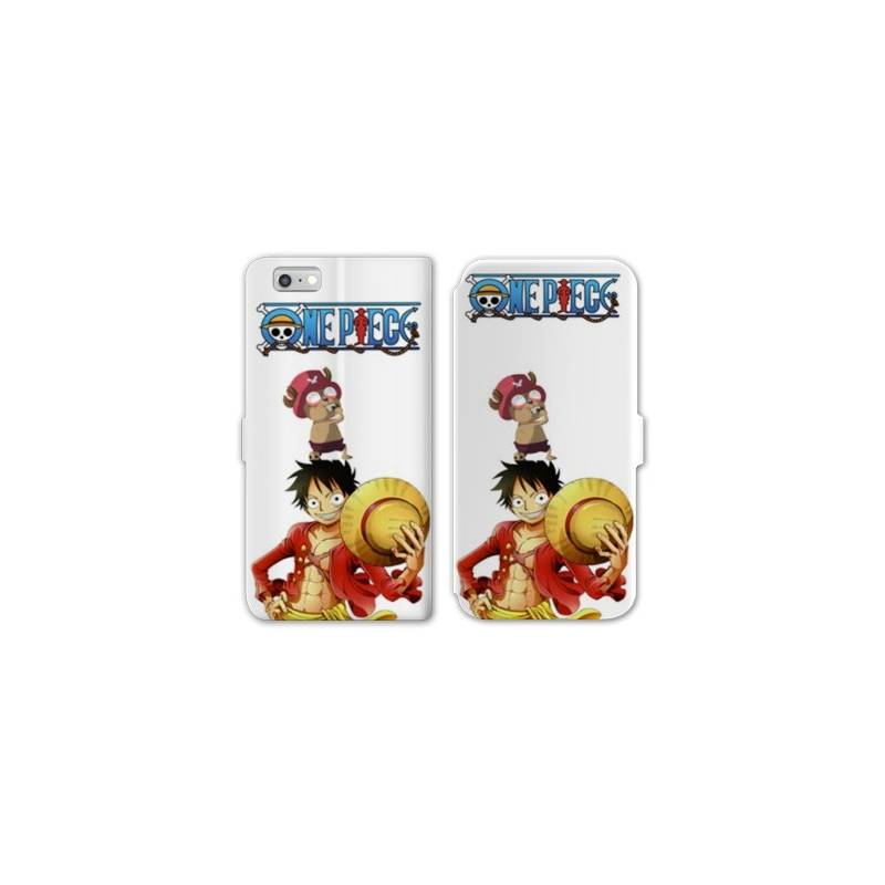 RV Housse cuir portefeuille Iphone 6 / 6s Manga One Piece Chopper
