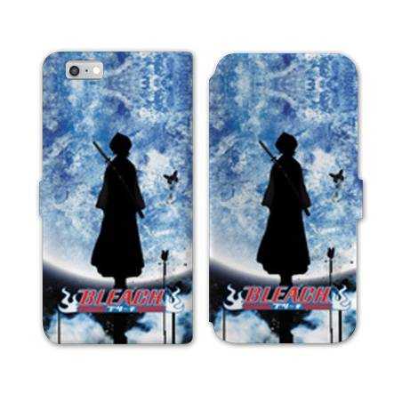 RV Housse cuir portefeuille Iphone 7 / 8 Manga Bleach lune