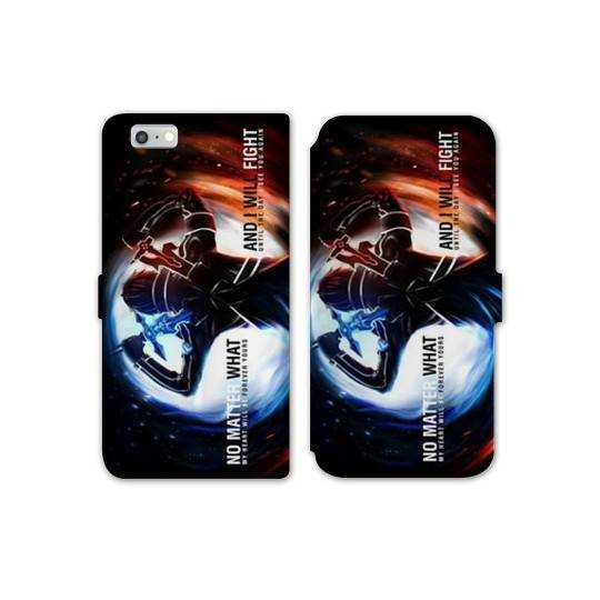 RV Housse cuir portefeuille Iphone 7 / 8 Manga SAO sword Art Online Fight