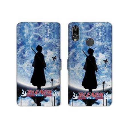 RV Housse cuir portefeuille Samsung Galaxy A20e Manga Bleach lune