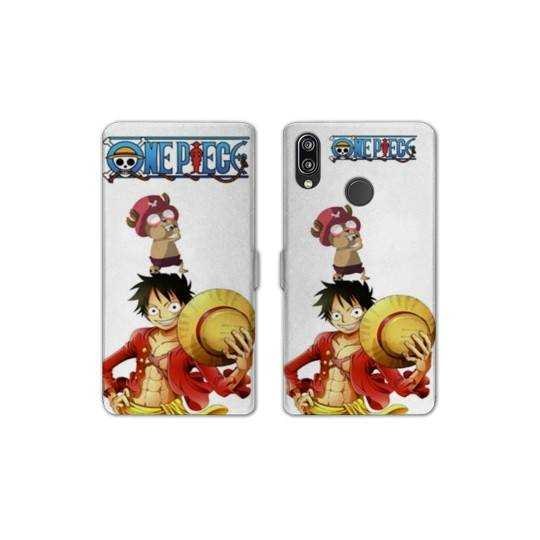 RV Housse cuir portefeuille Samsung Galaxy A20e Manga One Piece Chopper