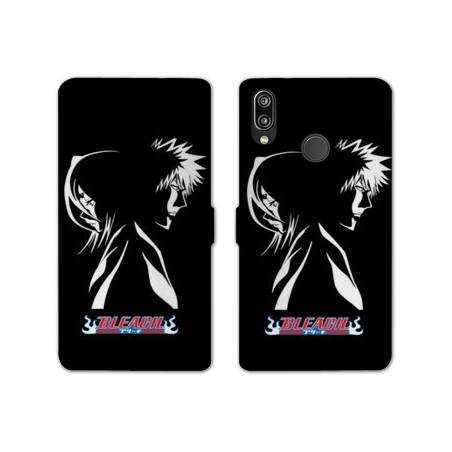 RV Housse cuir portefeuille Samsung Galaxy A40 Manga Bleach duo