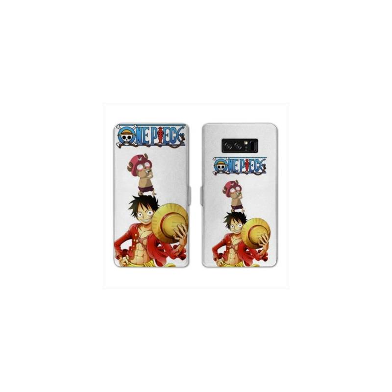 RV Housse cuir portefeuille Samsung Galaxy S10 Manga One Piece Chopper