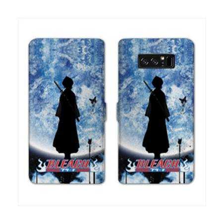 RV Housse cuir portefeuille Samsung Galaxy S10e Manga Bleach lune