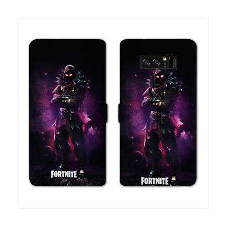 RV Housse cuir portefeuille Samsung Galaxy S10 PLUS Fortnite Raven