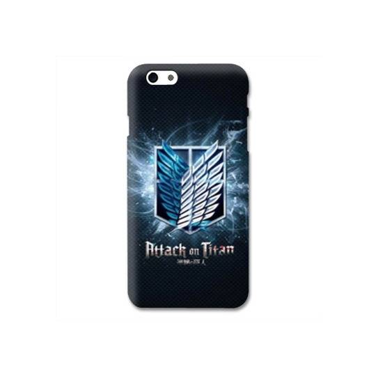 Coque Iphone 6 / 6s Manga Attaque titans noir