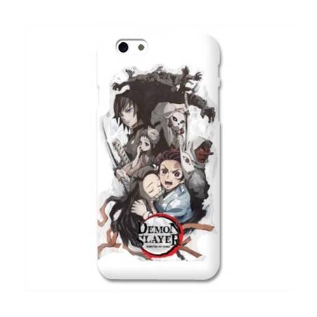 Coque Iphone 6 / 6s Manga Demon Slayer Blanc