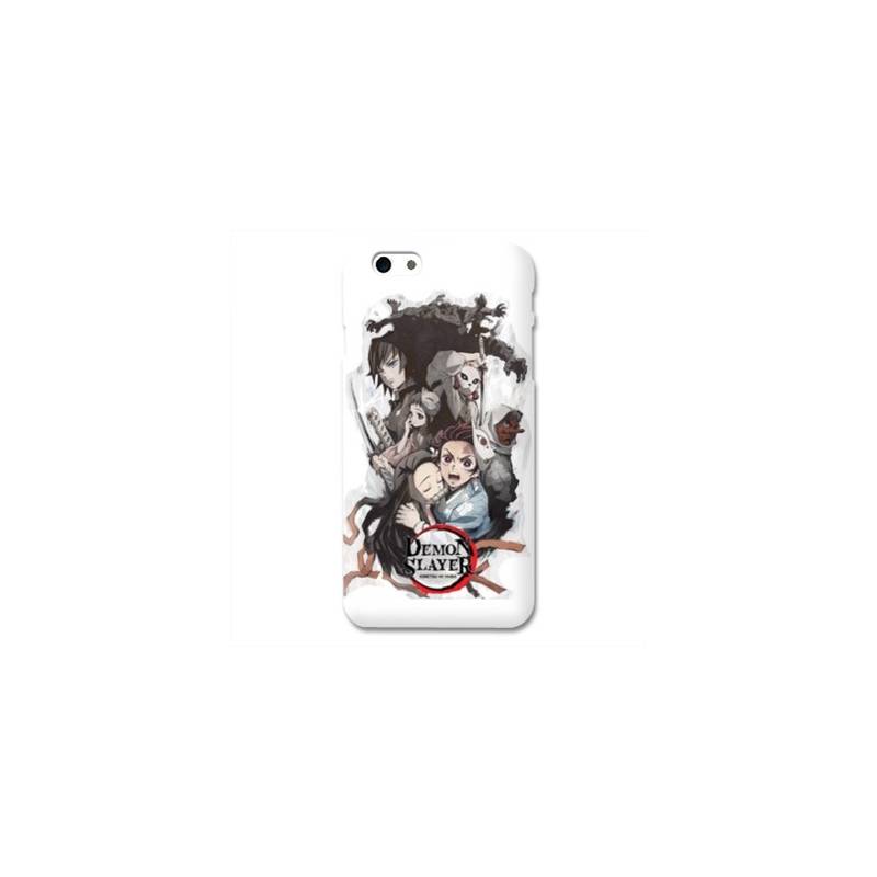 Coque Iphone 6 / 6s Manga Demon Slayer Blanc