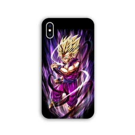 Coque Iphone X / XS Manga Dragon Ball Sangohan violet