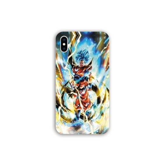 Coque Iphone X / XS Manga Dragon Ball Sangoku Blanc