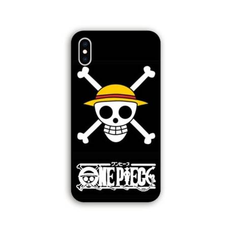 Coque Iphone X / XS Manga One Piece tete de mort
