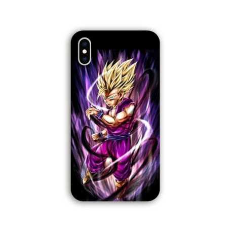 Coque Iphone XR Manga Dragon Ball Sangohan violet
