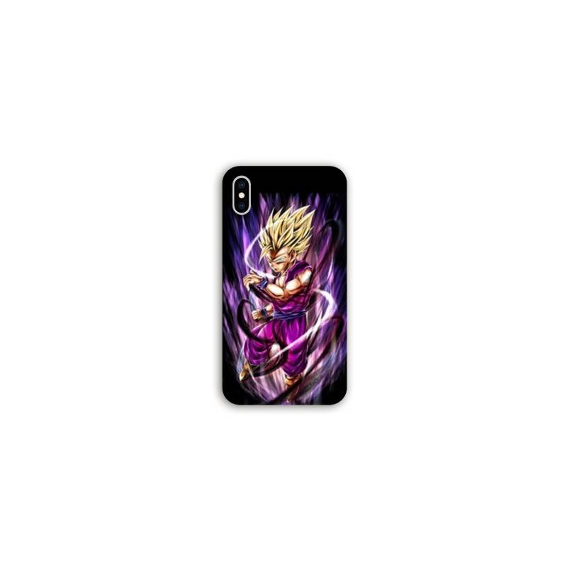 Coque Iphone XR Manga Dragon Ball Sangohan violet