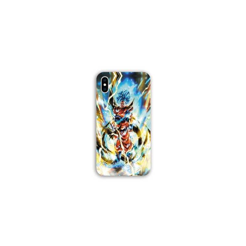 Coque Iphone XR Manga Dragon Ball Sangoku Blanc