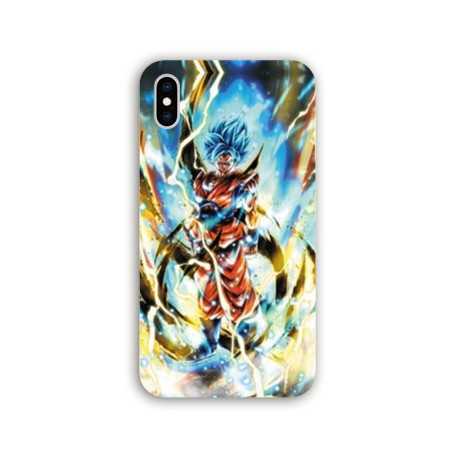 Coque Iphone XR Manga Dragon Ball Sangoku Blanc