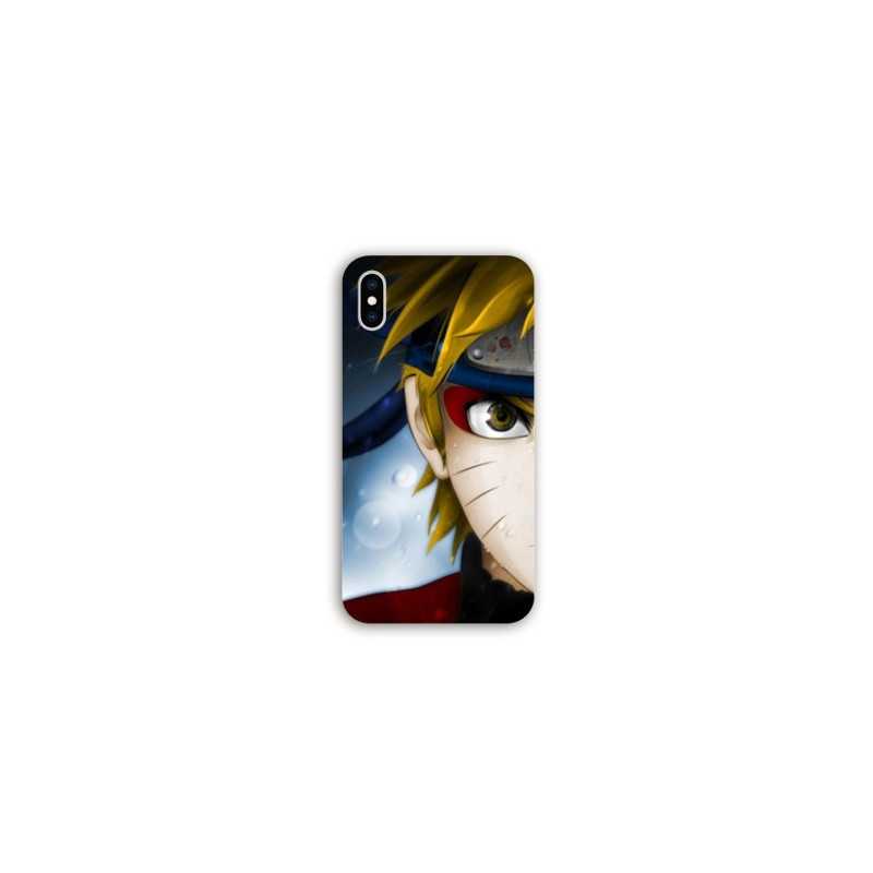 Coque Iphone XR Manga Naruto blanc