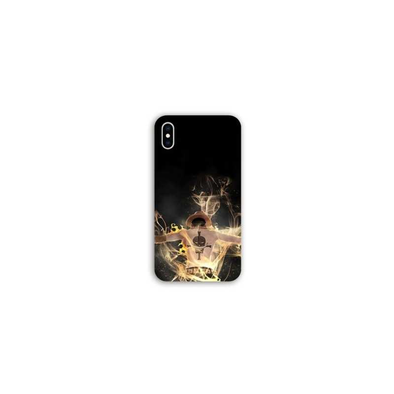Coque Iphone XR Manga One Piece Ace noir