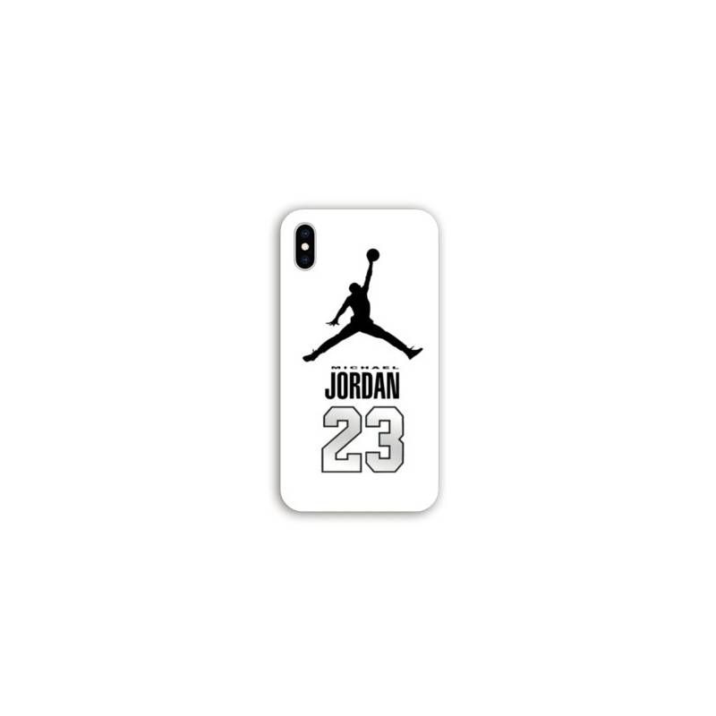 Coque Iphone XR Jordan 23 Blanc