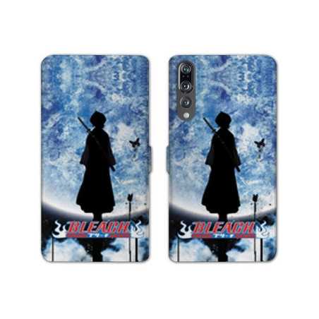 RV Housse cuir portefeuille Huawei P30 PRO Manga Bleach lune