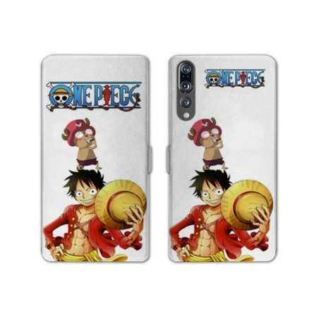 RV Housse cuir portefeuille Huawei P30 PRO Manga One Piece Chopper