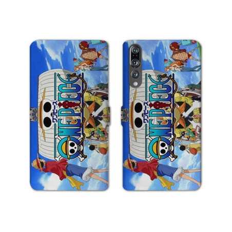 RV Housse cuir portefeuille Huawei P30 PRO Manga One Piece Sunny