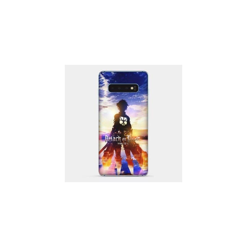 Coque Samsung Galaxy S10 PLUS Manga Attaque titans Soleil