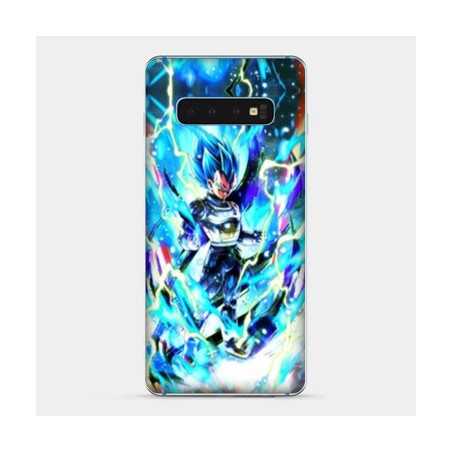 Coque Samsung Galaxy S10 PLUS Manga Dragon Ball Vegeta Bleu