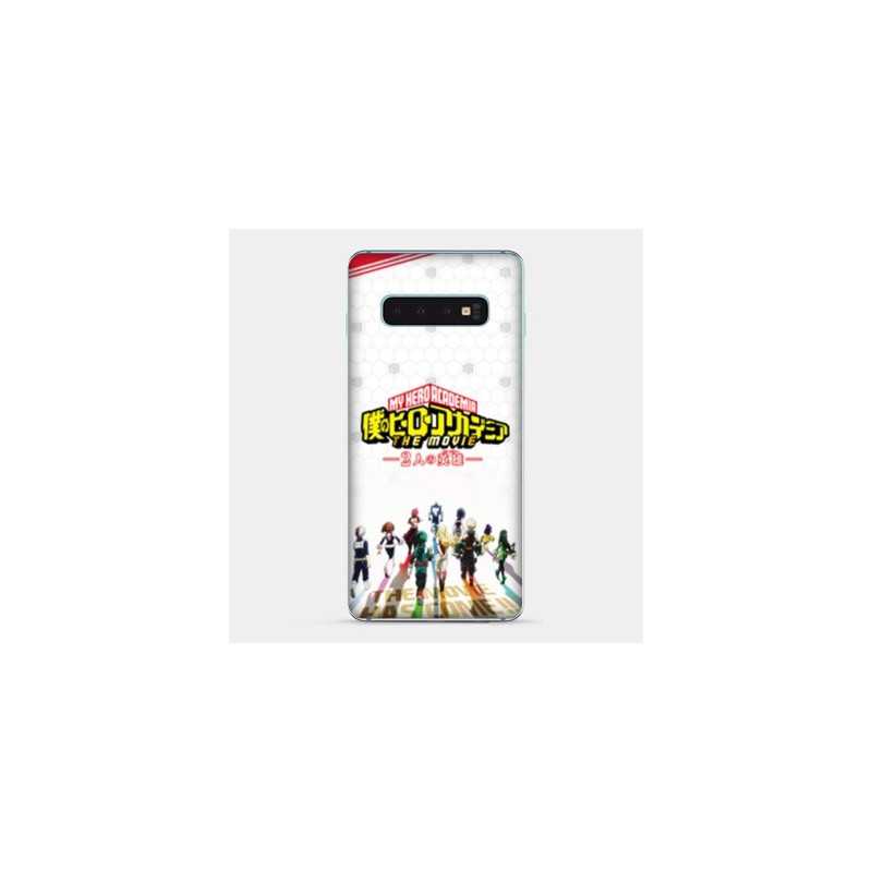 Coque Samsung Galaxy S10 PLUS Manga My hero academia blanc