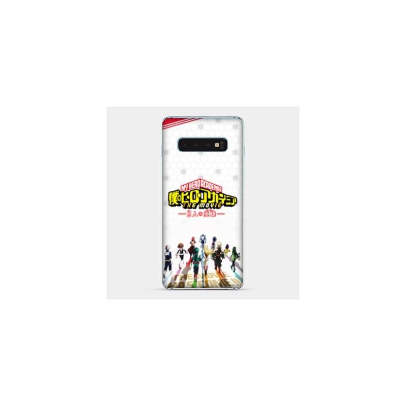 Coque Samsung Galaxy S10 PLUS Manga My hero academia blanc