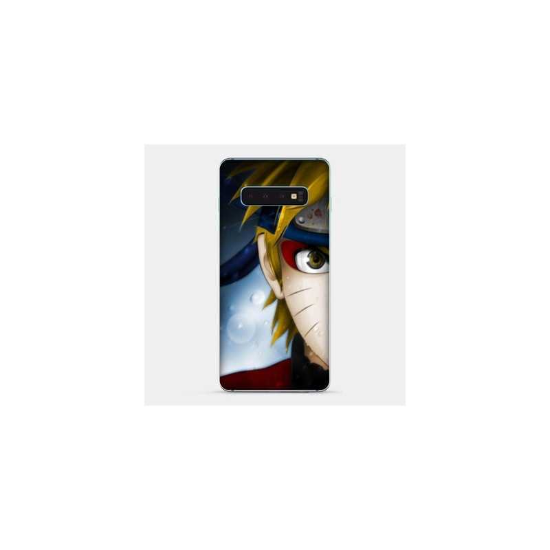 Coque Samsung Galaxy S10 PLUS Manga Naruto blanc