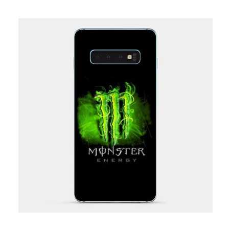 Coque Samsung Galaxy S10 PLUS Monster Energy Vert