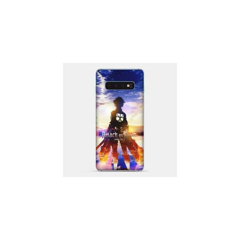 Coque Samsung Galaxy S10e Manga Attaque titans Soleil