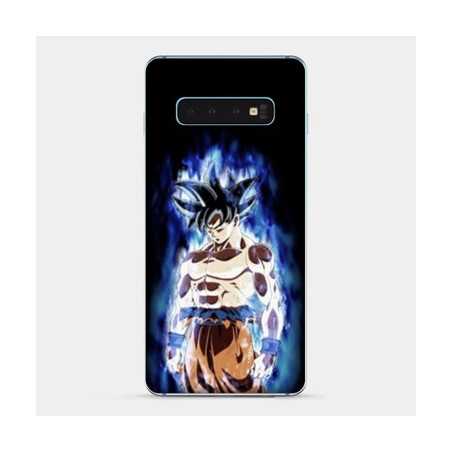 Coque Samsung Galaxy S10e Manga Dragon Ball Sangoku Noir