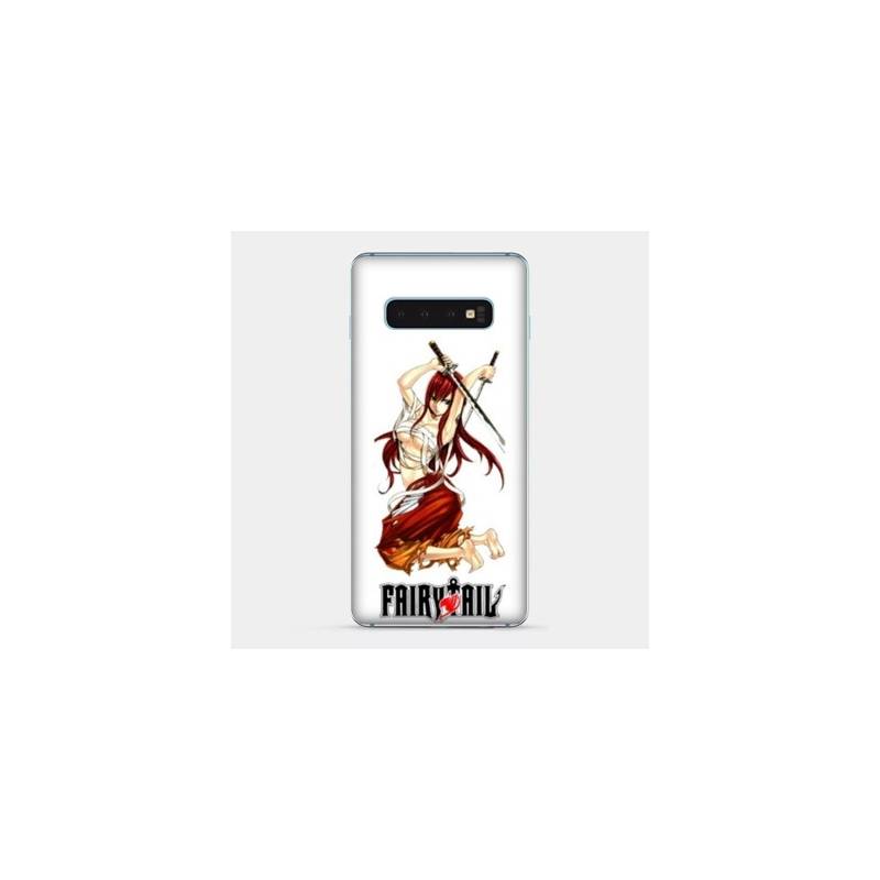Coque Samsung Galaxy S10e Manga Fairy Tail Erza