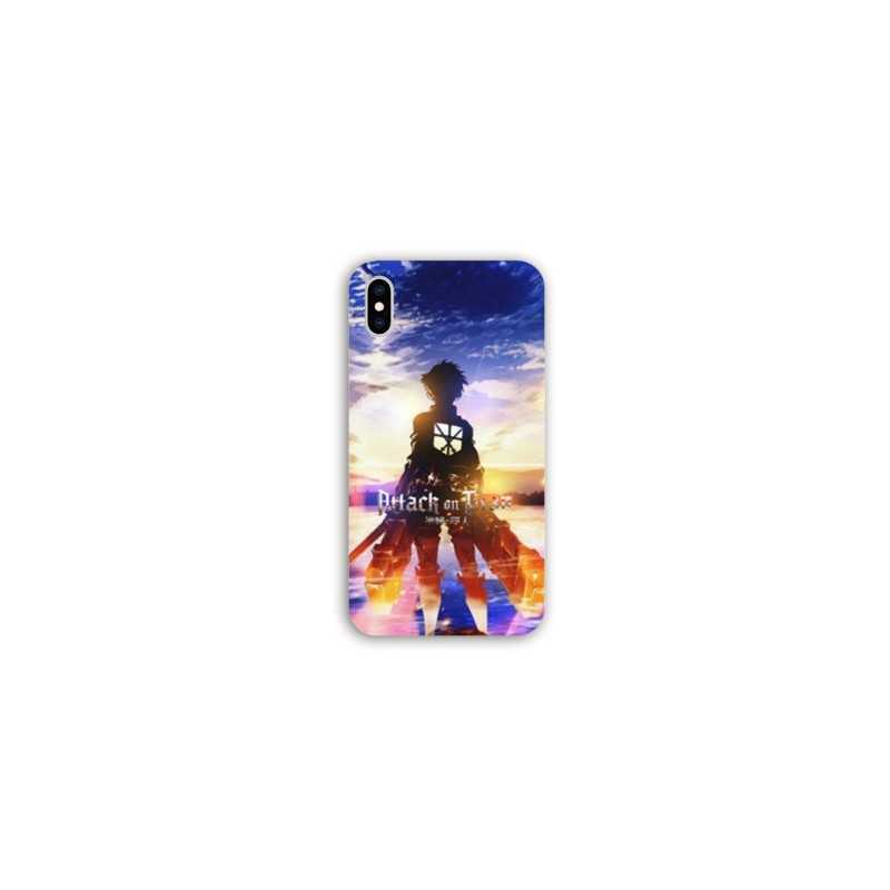 Coque Iphone XS Max Manga Attaque titans Soleil