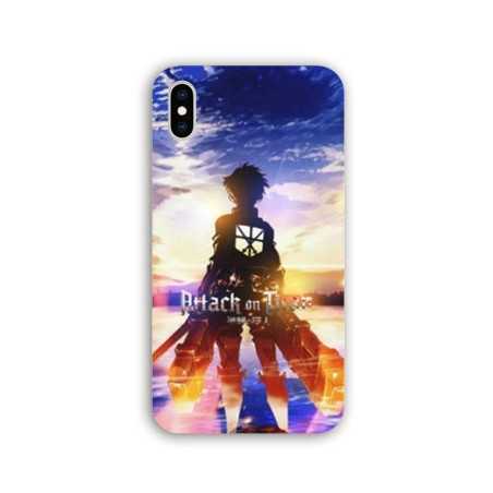 Coque Iphone XS Max Manga Attaque titans Soleil