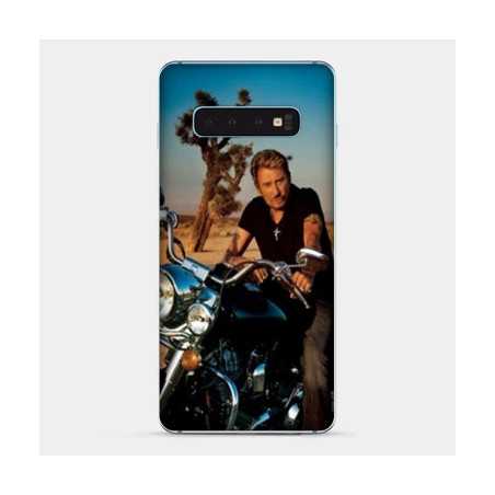 Coque Samsung Galaxy S10e Johnny Hallyday Moto