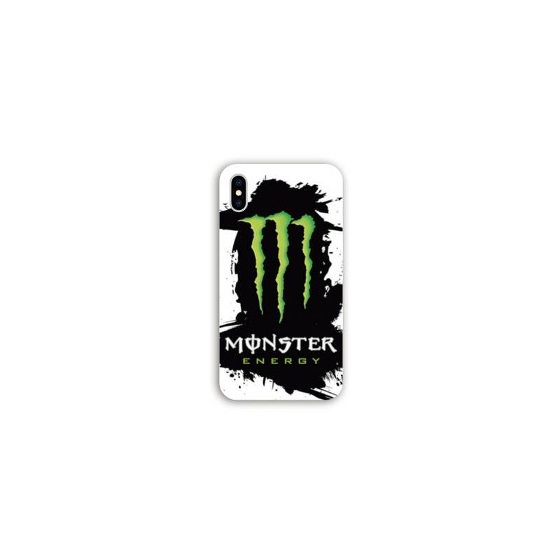 Coque Iphone XS Max Monster Energy tache