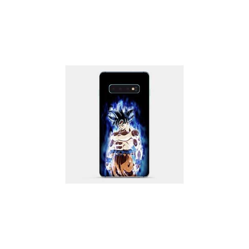 Coque Samsung Galaxy S10 Manga Dragon Ball Sangoku Noir