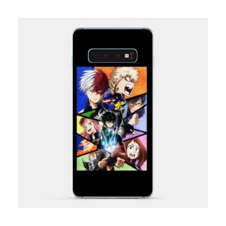 Coque Samsung Galaxy S10 Manga My hero academia noir
