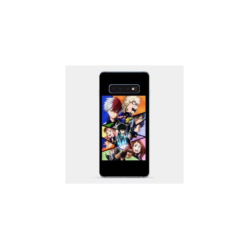 Coque Samsung Galaxy S10 Manga My hero academia noir